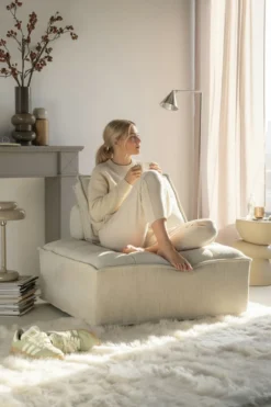 By Boo Hive Beige Loveseat