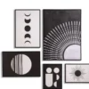 COCO maison Lunatic Set 5 Wanddecoratie