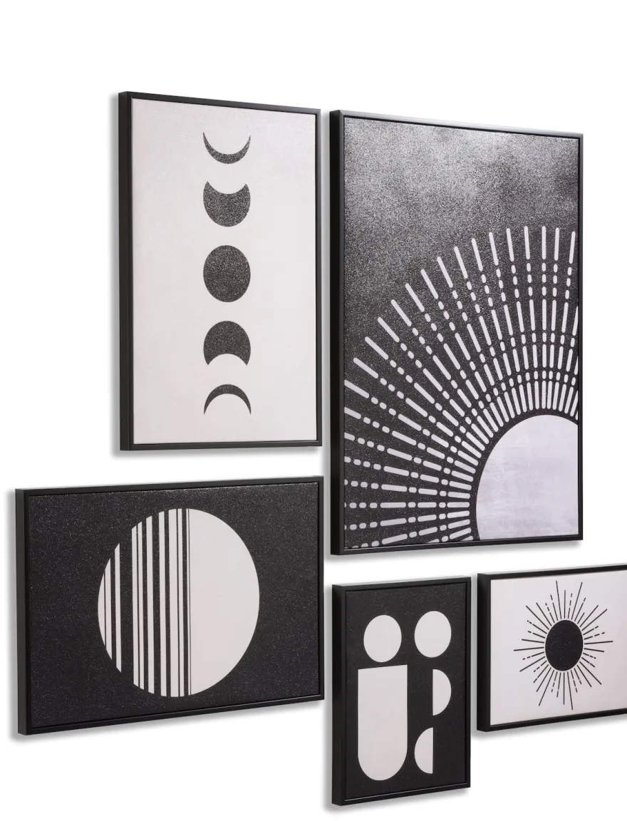 COCO maison Lunatic Set 5 Wanddecoratie