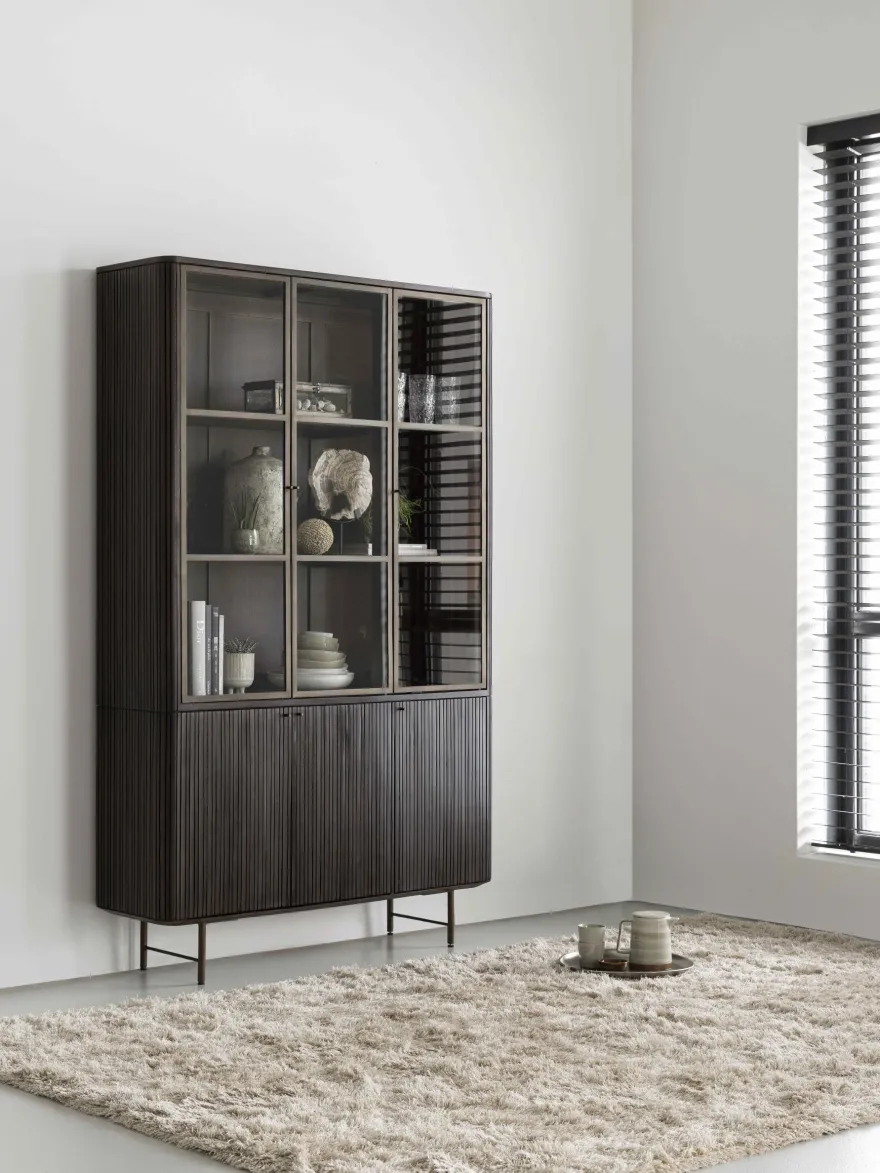 DTP Home Maroon Vitrinekast