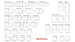 Eijerkamp Collectie Puck Zitbank