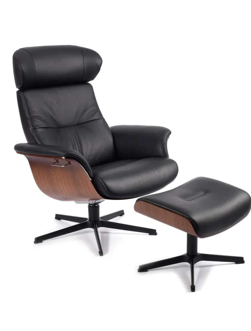 Eijerkamp Collectie Time Out Relaxfauteuil + Hocker