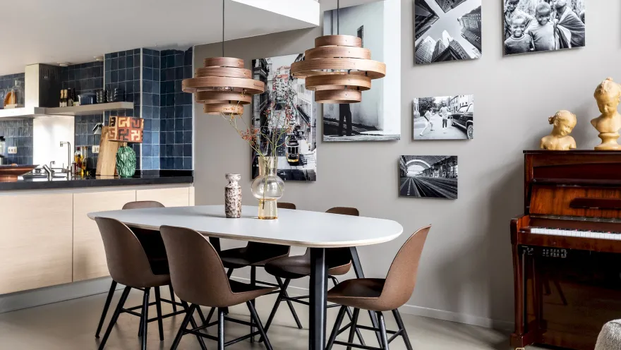 Eijerkamp Collectie Walnut Hanglamp