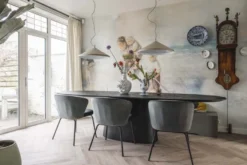 Eleonora Aron Zwart Eettafel