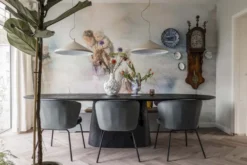 Eleonora Aron Zwart Eettafel
