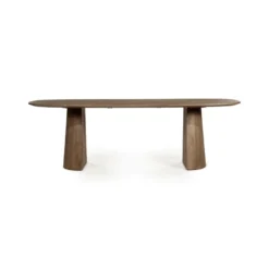 Eleonora Lune Lichtbruin Eettafel