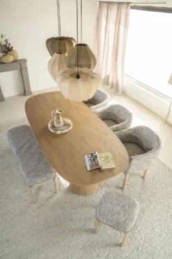 Eleonora Lune Naturel Eettafel