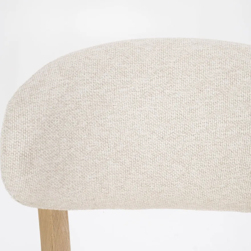 Eleonora Mikky Beige Barkruk