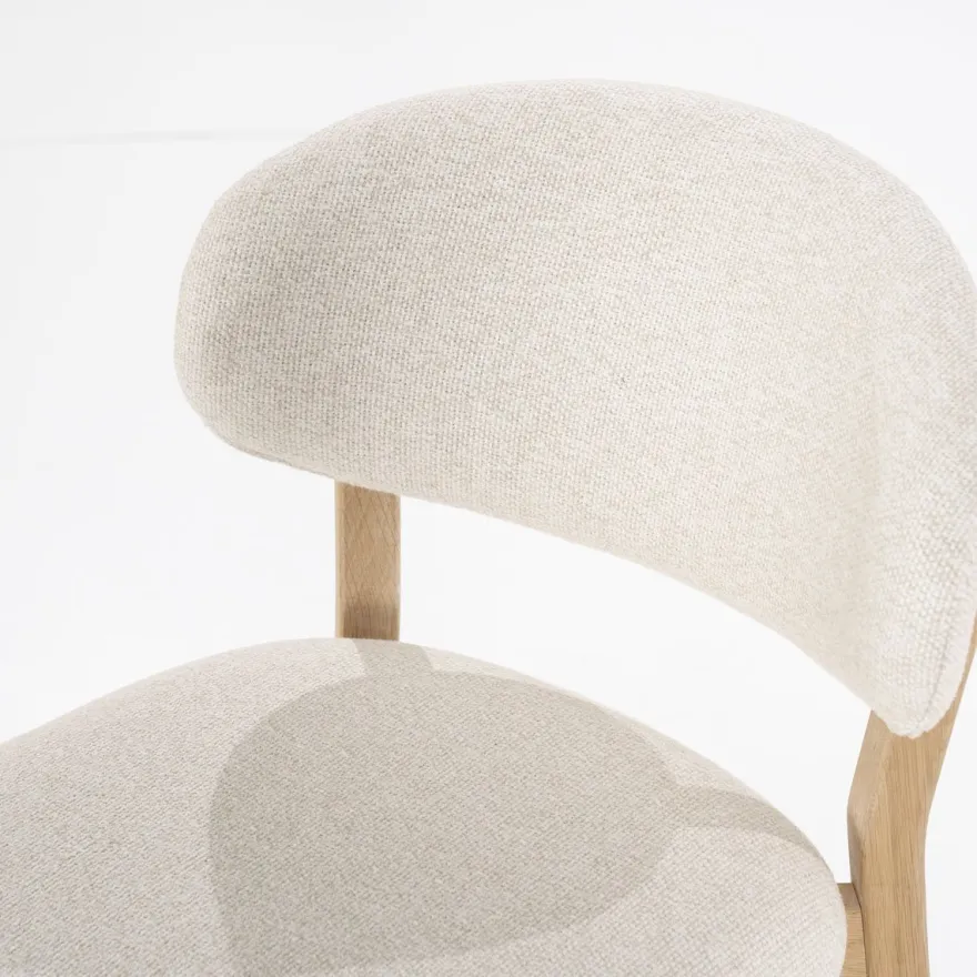 Eleonora Mikky Beige Barkruk