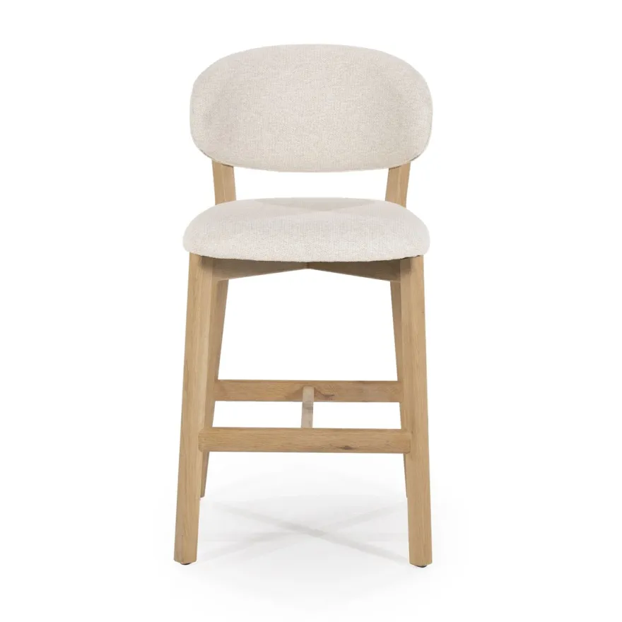 Eleonora Mikky Beige Barkruk