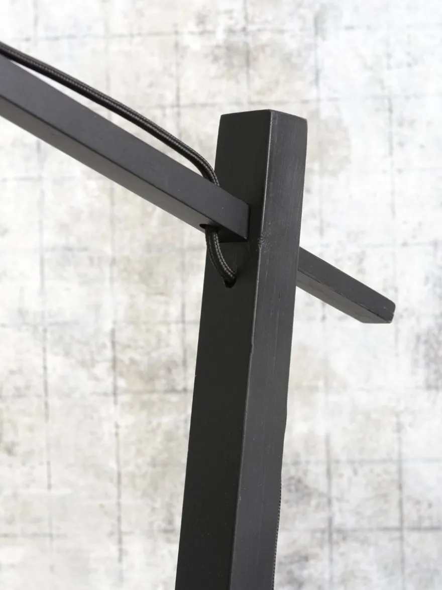 Good&Mojo Bali Black Vloerlamp