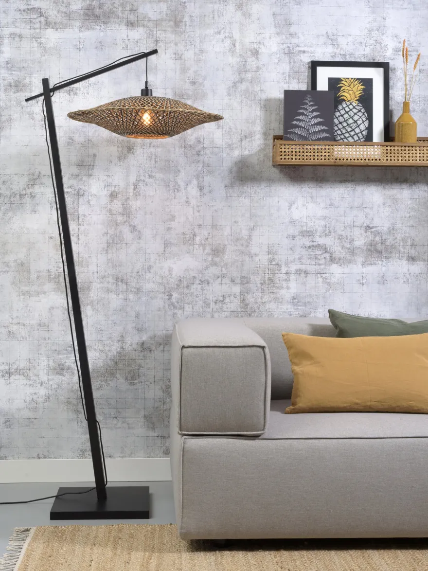 Good&Mojo Bali Black Vloerlamp