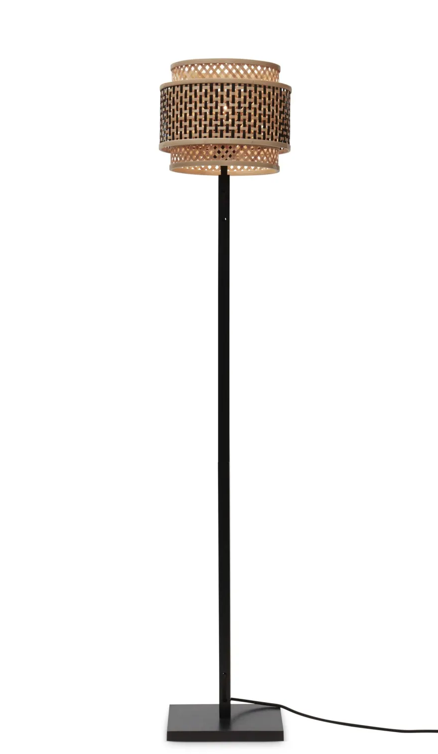 Good&Mojo Bhutan Black Vloerlamp