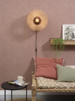 Good&Mojo Bromo Bamboo Wandlamp
