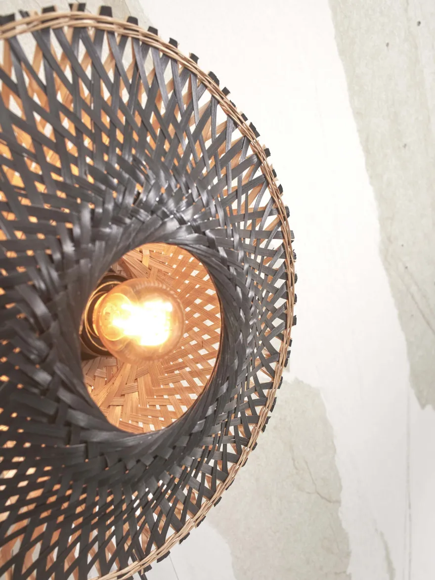 Good&Mojo Kalimantan Black Wandlamp