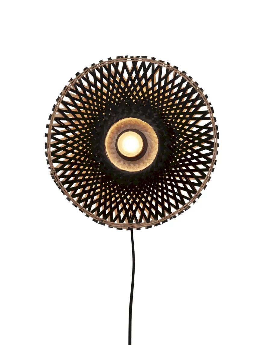 Good&Mojo Kalimantan Black Wandlamp