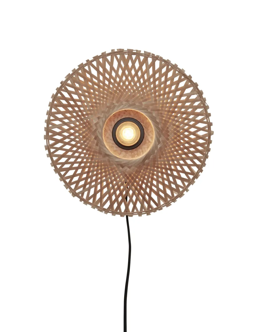 Good&Mojo Kalimantan Natural Wandlamp
