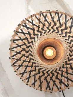 Good&Mojo Kalimantan Natural Black Wandlamp