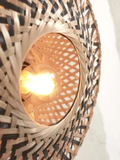 Good&Mojo Kalimantan Natural Black Wandlamp