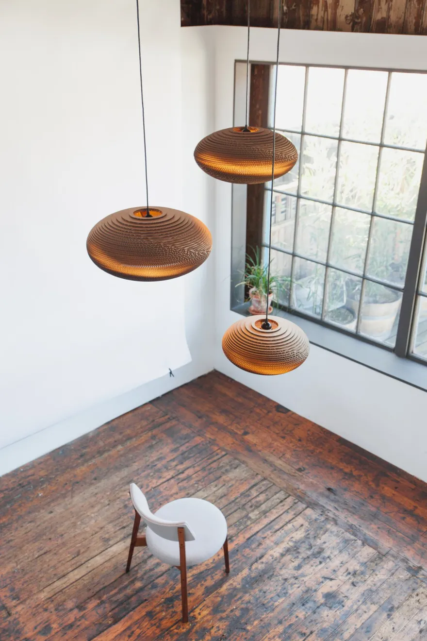 Graypants Disc Natural Hanglamp