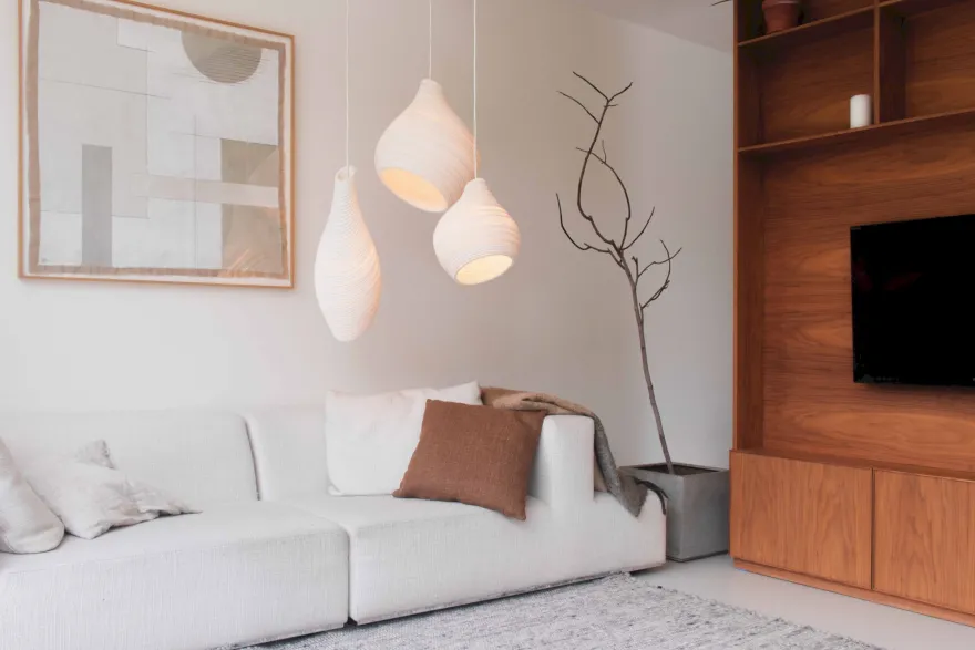 Graypants Hive White Hanglamp