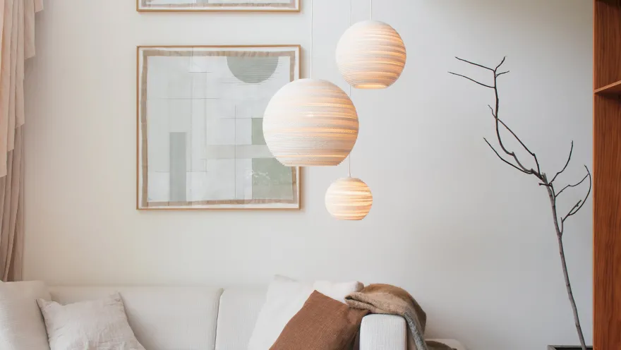 Graypants Moon White Hanglamp