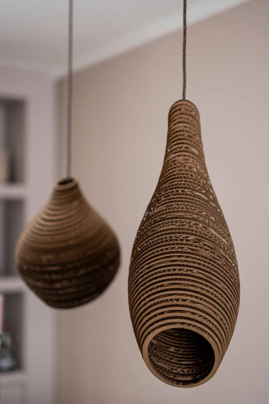 Graypants Nest Natural Hanglamp