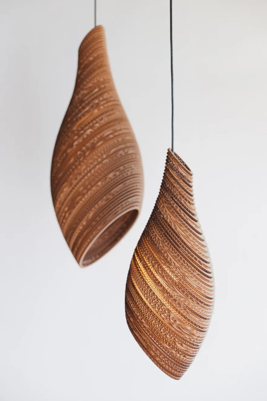 Graypants Nest Natural Hanglamp