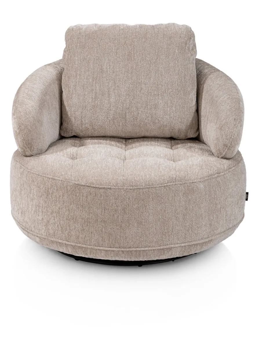 Henders en Hazel Borgia Draaifauteuil