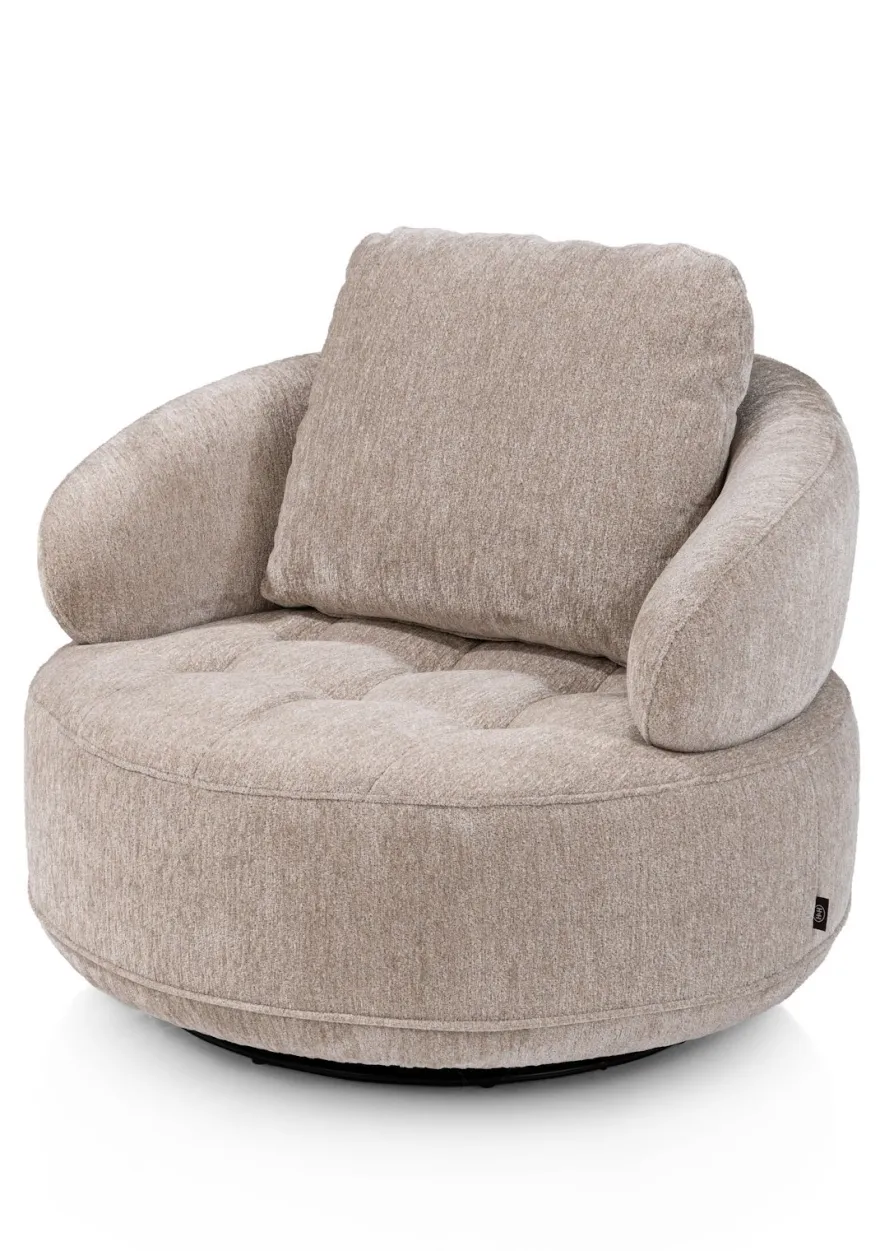 Henders en Hazel Borgia Draaifauteuil