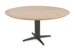 Henders en Hazel Caletta Grijze Centrale Teenpoot Eettafel