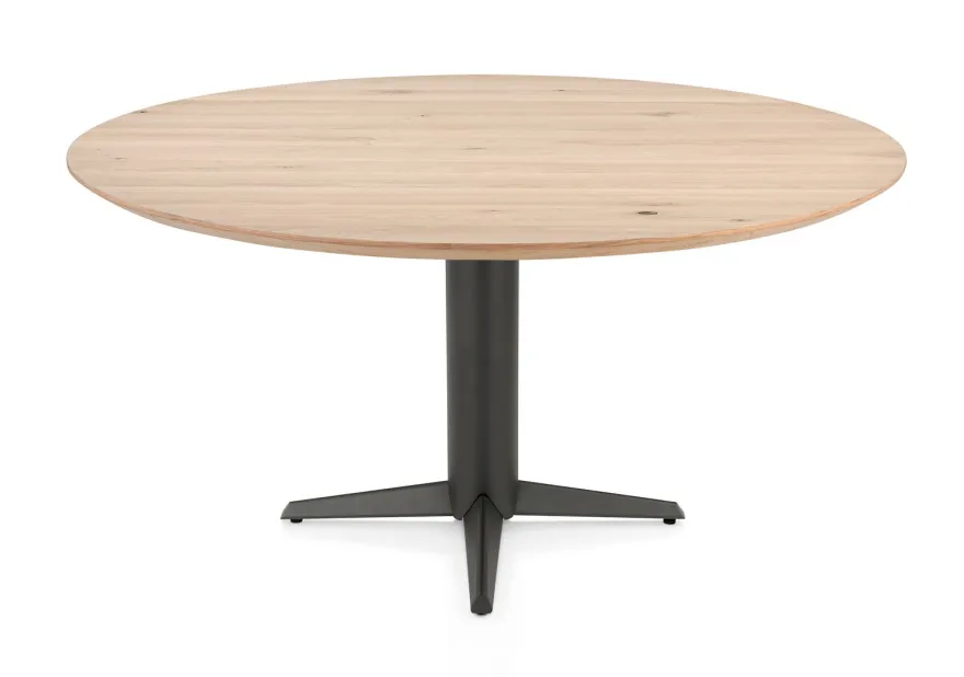 Henders en Hazel Caletta Grijze Centrale Teenpoot Eettafel