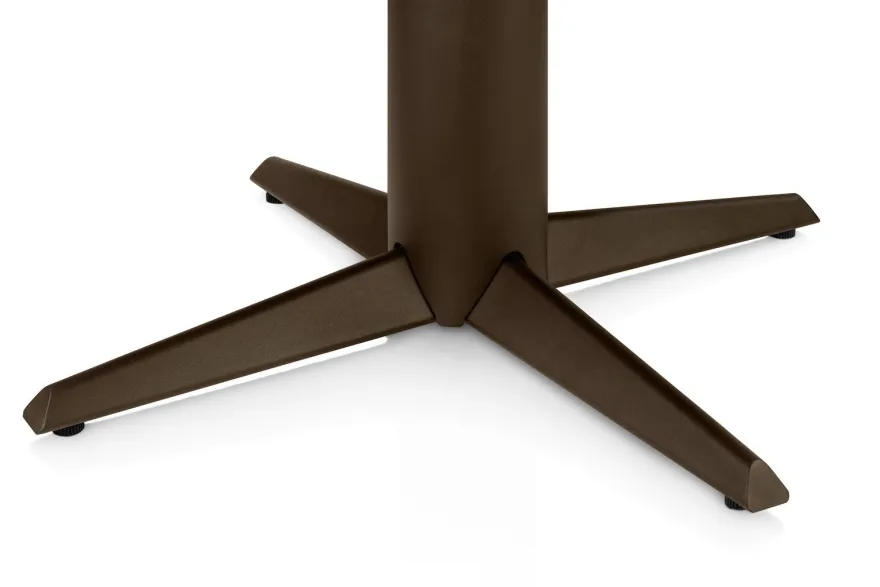 Henders en Hazel Caletta Steelbrown Poten Eettafel