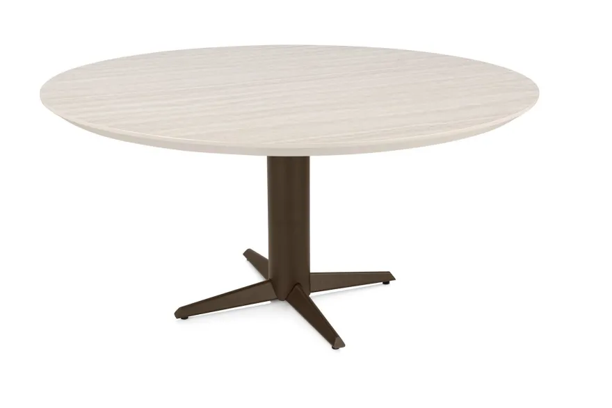 Henders en Hazel Caletta Steelbrown Poten Eettafel