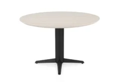 Henders en Hazel Caletta Zwarte Centrale Teenpoot Eettafel