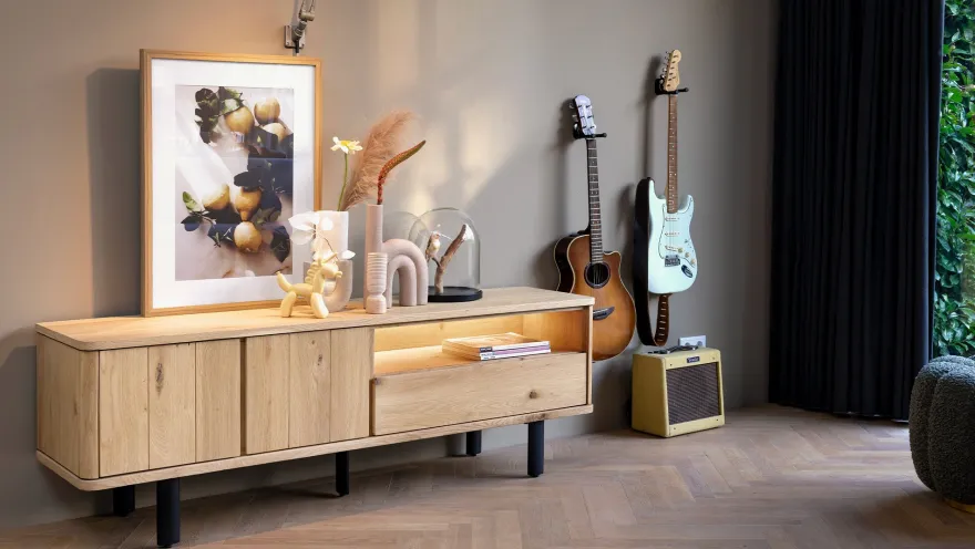 Henders en Hazel Homestead 2-deurs Tv-meubel