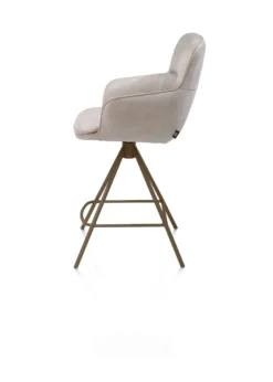 Henders en Hazel Mateo Steelbrown Poten Barstoel