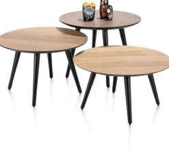 Henders en Hazel Maze Rond M Salontafel