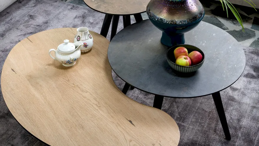 Henders en Hazel Maze Rond M Salontafel