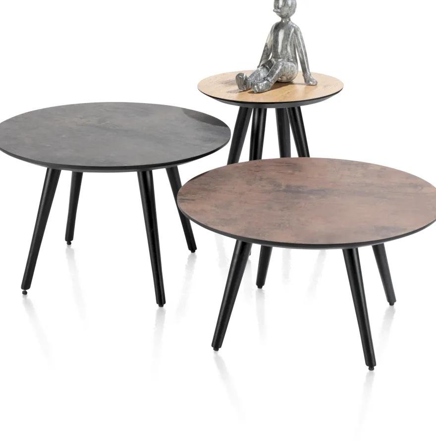 Henders en Hazel Maze Rond M Salontafel
