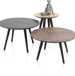 Henders en Hazel Maze Rond M Salontafel