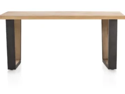 Henders en Hazel Metalox V-Poot Hout Eettafel