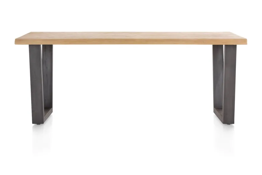 Henders en Hazel Metalox V-Poot Metaal Eettafel