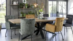 Henders en Hazel Metaluxe Eettafel