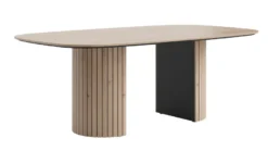 Henders en Hazel Pavie Castle Black Eettafel