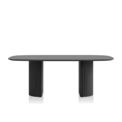 Henders en Hazel Pavie Castle Black Eettafel