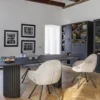 Henders en Hazel Pavie Castle Black Eettafel