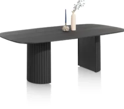 Henders en Hazel Pavie Castle Black Eettafel