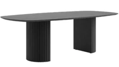 Henders en Hazel Pavie Castle Black Eettafel