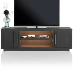 Henders en Hazel Pavie Castle Black Tv-meubel